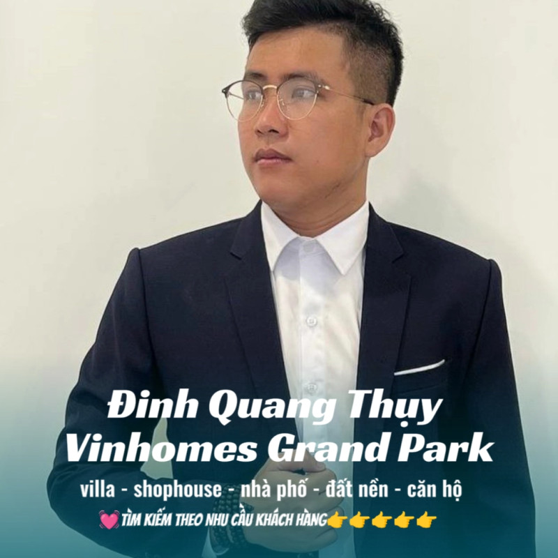Đinh Quang Thụy Vinhomes Grand Park, Quận 9, TpHCM Giỏ hàng chuyển nhượng Nhà phố - Biệt thự giá tốt
