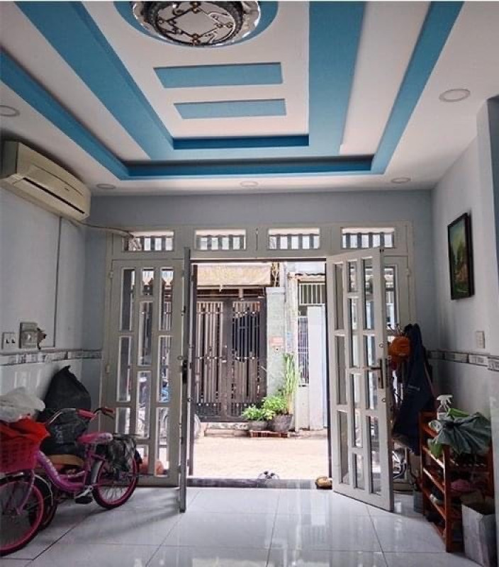 Bán nhà đường Nguyễn Tư Giản, Gò Vấp hẻm xe hoi thông kinh doanh tốt giá chỉ 3ty73