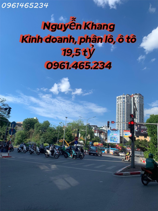 NHÀ VIP NGUYỄN KHANG, KINH DOANH, Ô TÔ VÀO NHÀ 64M2 CHỈ 19.5 TỶ