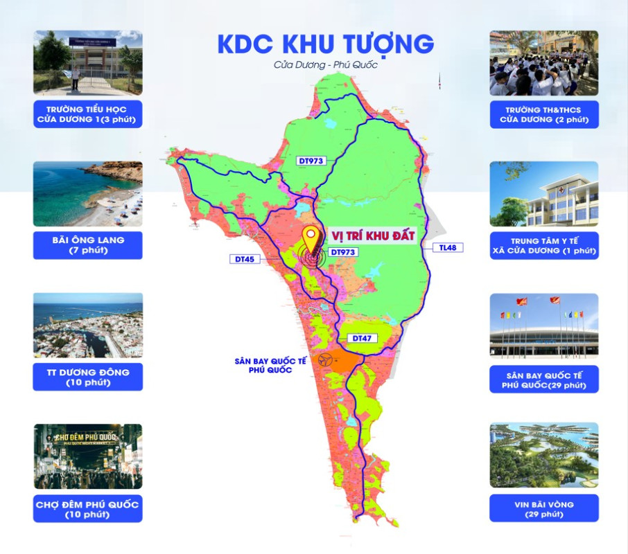 BÁN LÔ ĐẤT KHU TƯỢNG CỬA DƯƠNG PHÚ QUỐC THỔ CƯ 2TY400TR DT200m2 0832865116