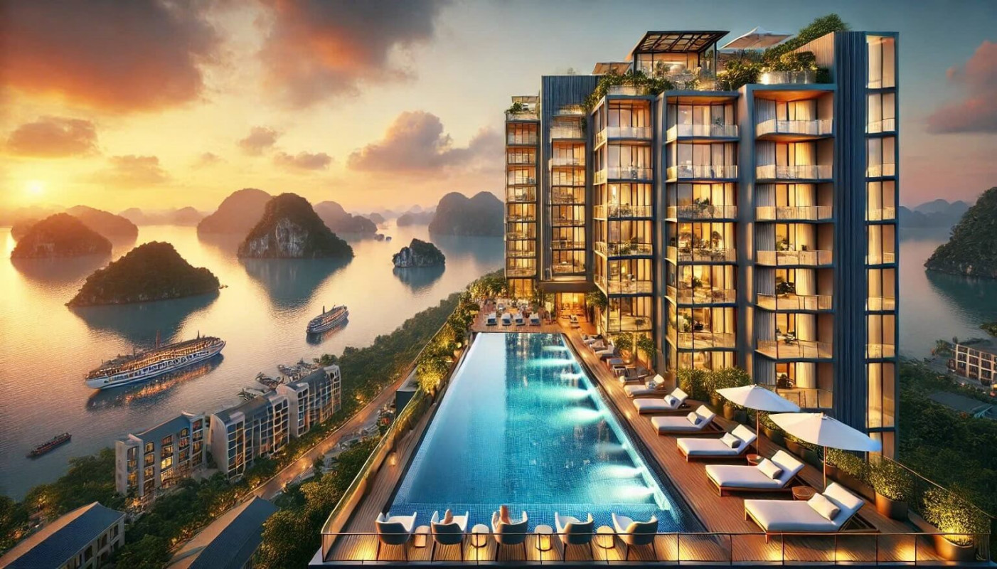 BÁN CHUNG CƯ VIEW BIỀN HẠ LONG SKY M,  1TY 500TR DT 38M2 , LH 083.2865.116